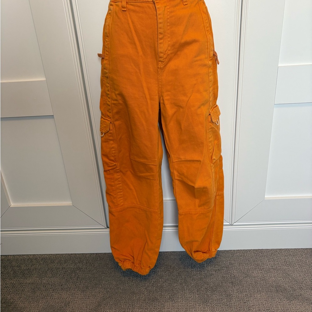 BDG Vibrant Orange Cargo Pants